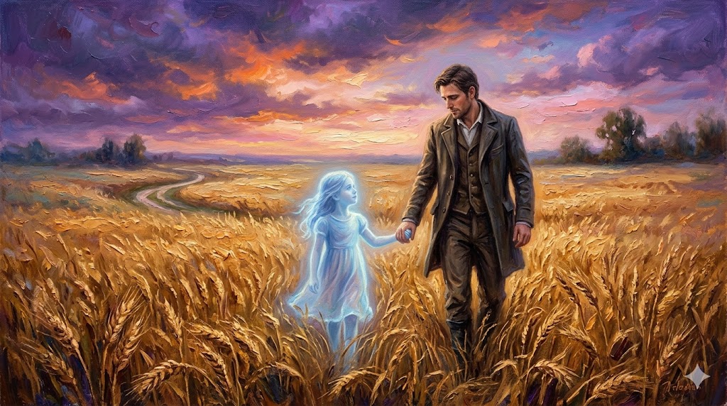 夕暮れ時に寄り添う男女