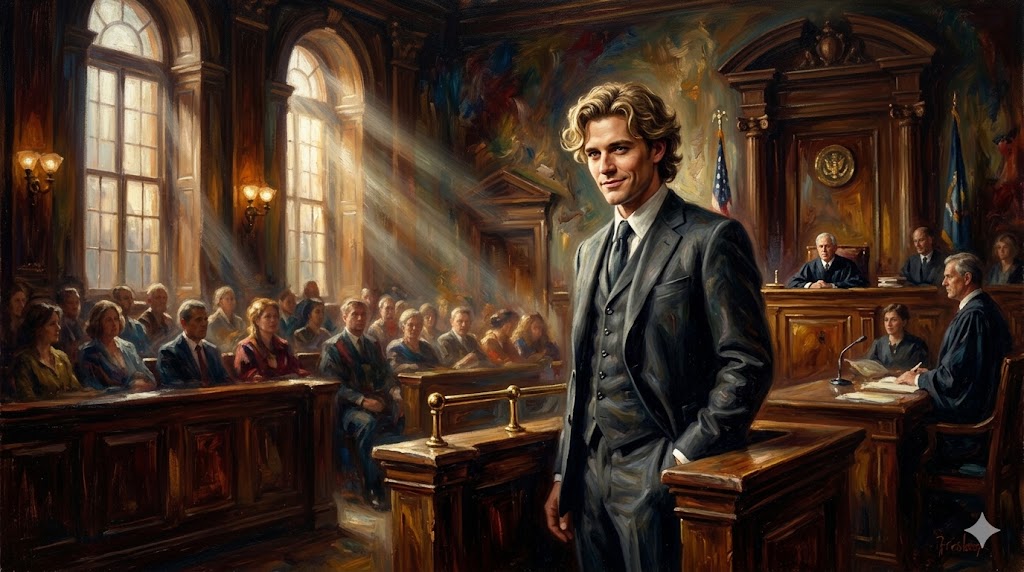 法廷で不敵に微笑むジェーン