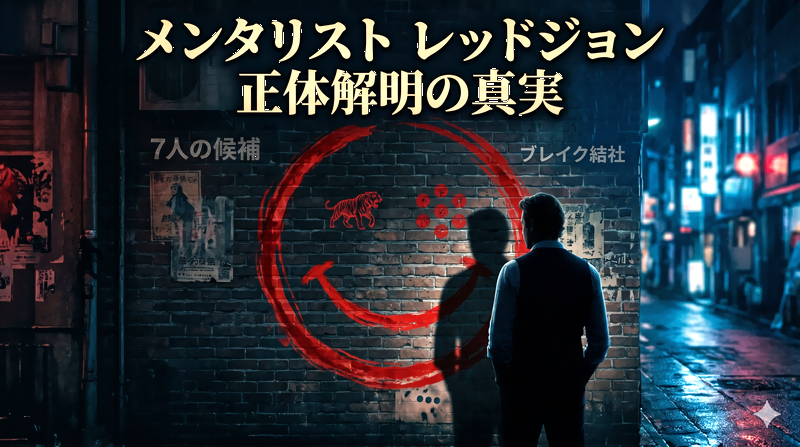 メンタリスト レッドジョンの正体とは？伏線と結末を徹底考察