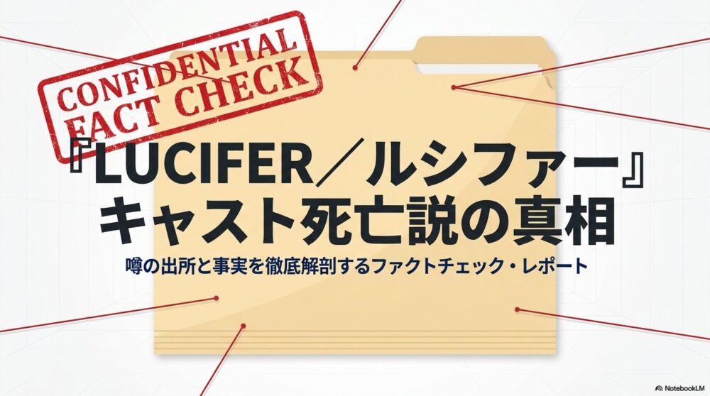 『LUCIFER／ルシファー』キャストで死亡した俳優はいる？死去した出演者・死亡説・作中の死を整理