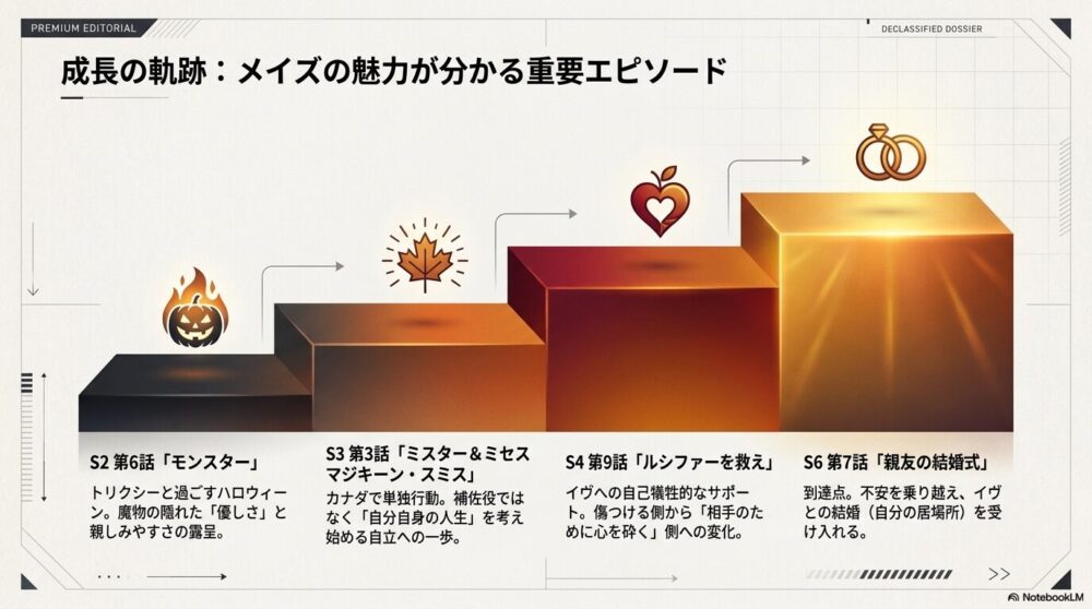 メイズの魅力が分かる重要エピソード4選
