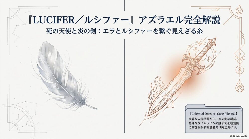 ドラマ『LUCIFER／ルシファー』のアズラエルとは？レイレイの正体・登場回・剣をネタバレ解説