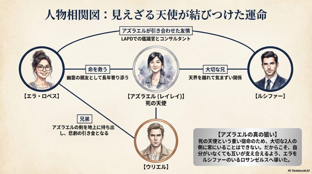 レイレイの正体はアズラエル｜エラ・ロペスとの関係